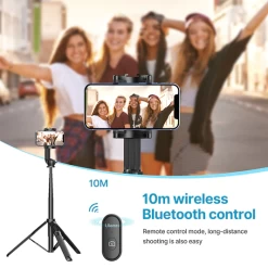 Ulanzi SK-03 Selfie Stick Tripod 1 6m W/ Bluetooth Shutter -Pro Cam Shop 053a a71e 4097 8631 e830037e5b9c c99674fb 7345 482c a972 410f6a14433c