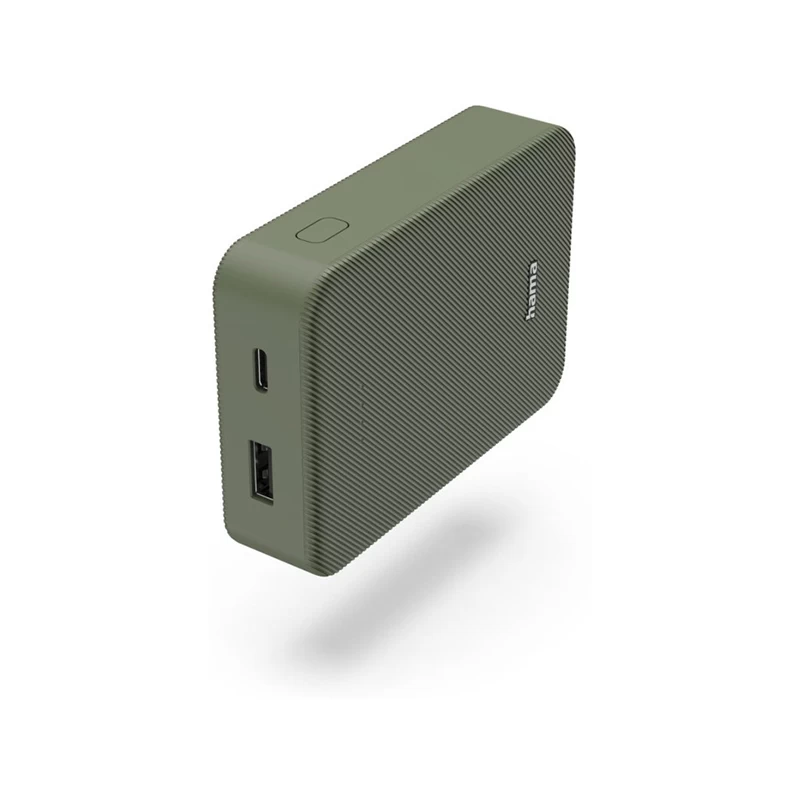 Hama Powerbank 10000 MAh Fast Charge Green 1 Hama Powerbank 10000 MAh Fast Charge Green