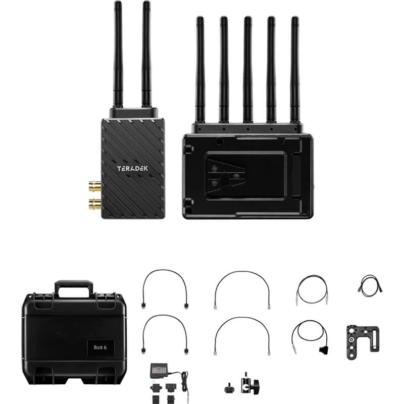Teradek Bolt 6 LT 750 Transmitter And Receiver Deluxe Set V-Mount 5 Teradek Bolt 6 LT 750 Transmitter And Receiver Deluxe Set V-Mount - Image 5