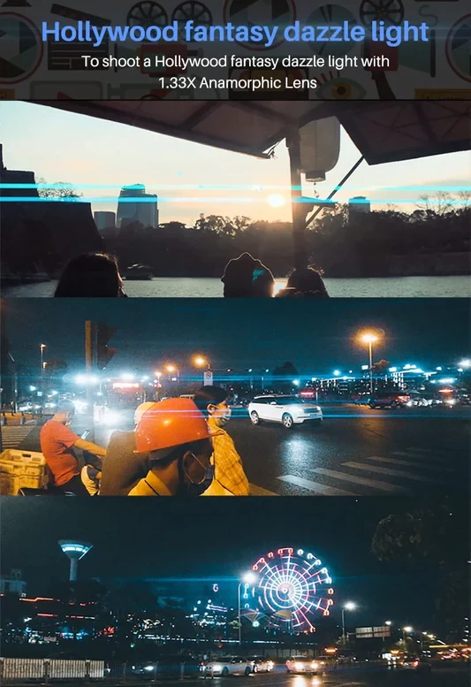 Ulanzi 1.33X Pro Anamorphic Lens (3rd Generation) 2 Ulanzi 1.33X Pro Anamorphic Lens (3rd Generation) - Image 2