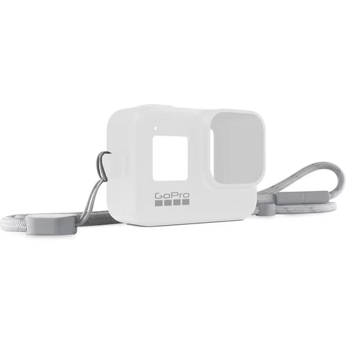 GoPro Silicone Sleeve + Lanyard White Hot HERO 8 2 GoPro Silicone Sleeve + Lanyard White Hot HERO 8 - Image 2
