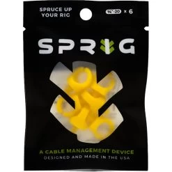 Sprig Cable Management For 1/4″-20 Threaded Holes (6-Pack, Yellow) -Pro Cam Shop 1618510904 IMG 1519046