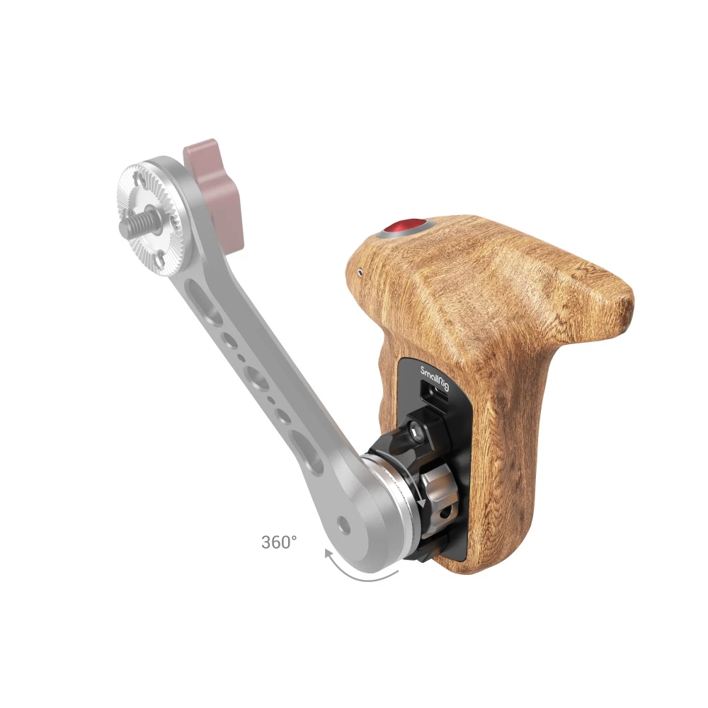 SmallRig 3324 Rosette Side Handle W/ Record Remote Trigger 6 SmallRig 3324 Rosette Side Handle W/ Record Remote Trigger - Image 6