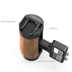 SmallRig 2913 Wooden Mini Side Handle (1/4″ -20 Screws) 7 SmallRig 2913 Wooden Mini Side Handle (1/4″ -20 Screws) -Pro Cam Shop 1649815119905 2913 5