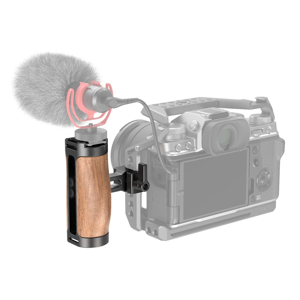 SmallRig 2915 Wooden Nato Side Handle 2 SmallRig 2915 Wooden Nato Side Handle - Image 2