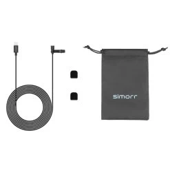 SmallRig 3453 Simorr Wave L3 Lightning Lavalier Mic Black -Pro Cam Shop 1651051187701 3453 C 2
