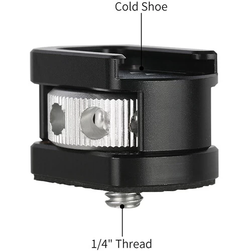 Niceyrig Cold Shoe Mount With 1/4″-20 Screw 3 Niceyrig Cold Shoe Mount With 1/4″-20 Screw - Image 3