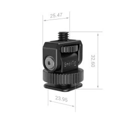 SmallRig 3577 Mini Cold Shoe To 1/4-20 Screw Adapter 7 SmallRig 3577 Mini Cold Shoe To 1/4-20 Screw Adapter -Pro Cam Shop 1651845829594