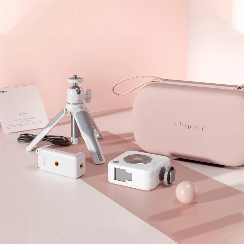 SmallRig 3596 Simorr Vigor VK-30 Vlog Kit White Spec Edition 2 SmallRig 3596 Simorr Vigor VK-30 Vlog Kit White Spec Edition - Image 2