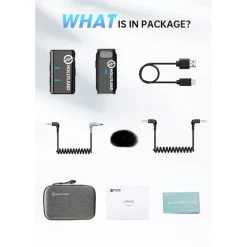 Hollyland LARK M1 SOLO (2.4 GHz) 32 Hollyland LARK M1 SOLO (2.4 GHz) -Pro Cam Shop 1678708011 IMG 1953603