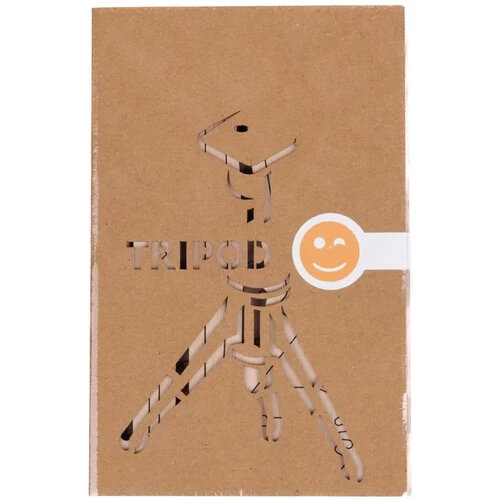 JollyLook Decorative Camera Tripod Wood Light Brown 8 JollyLook Decorative Camera Tripod Wood Light Brown - Image 8