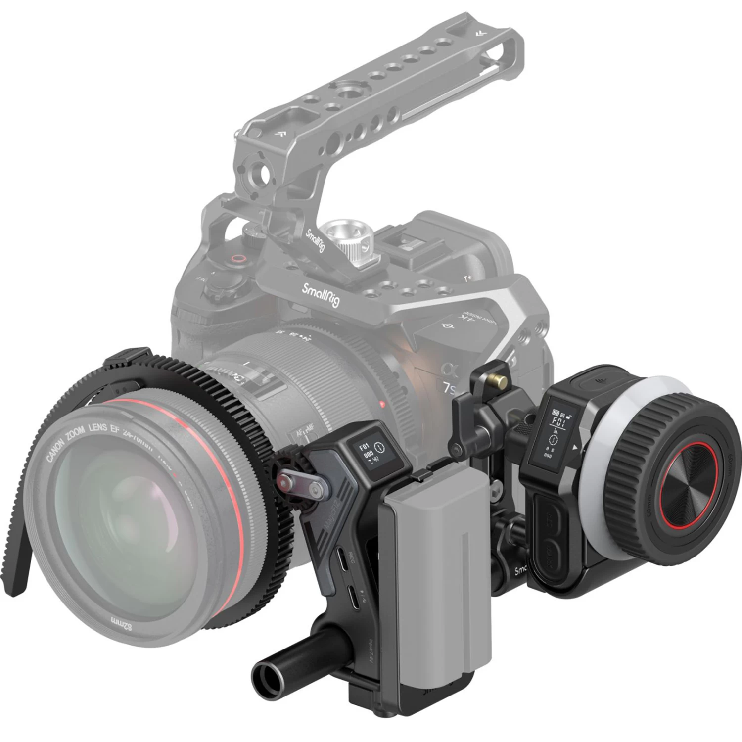 SmallRig 3781 Magicfiz Wireless Follow Focus Basic Kit 3 SmallRig 3781 Magicfiz Wireless Follow Focus Basic Kit - Image 3
