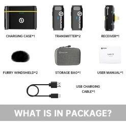 Hollyland LARK C1 DUO IOS Devices – Black -Pro Cam Shop 1688041844 IMG 2030064