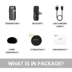 Hollyland LARK C1 SOLO IOS – Black -Pro Cam Shop 1688042747 IMG 2030127