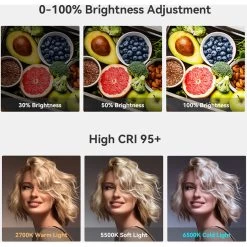 SmallRig 4276 Vibe P108 Full Color Mini LED Video Light (“Phonograph” Limited Edition) -Pro Cam Shop 1695039263 514