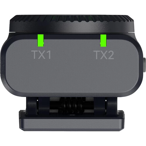 Hollyland LARK M2 DUO Camera-Mount Microphone System (Shine Charcoal) 10 Hollyland LARK M2 DUO Camera-Mount Microphone System (Shine Charcoal) - Image 10