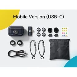 Hollyland LARK M2 DUO With USB-C Connector (Shine Charcoal) -Pro Cam Shop 1707731418 IMG 2184959