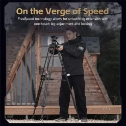 SmallRig FreeBlazer Counterbalance Carbon Fiber Video Tripod Kit AD-Pro8 -Pro Cam Shop 1710140962625