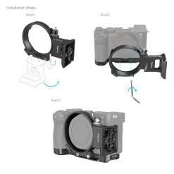 SmallRig Horizontal-to-Vertical Mount Plate Kit For Sony Alpha 7C II / Alpha 7CR -Pro Cam Shop 1710832885962
