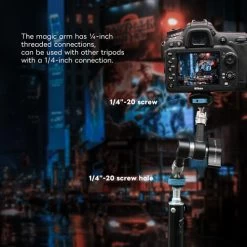 DigitalFoto Solution Limited IRONMAN Cine Magic Articulating Arm With 1/4″-20 Thumbscrew (7″) -Pro Cam Shop 1721750478 IMG 2294559