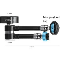 DigitalFoto Solution Limited IRONMAN Cine Magic Articulating Arm With 1/4″-20 Thumbscrew (11″) -Pro Cam Shop 1721751361 IMG 2294577