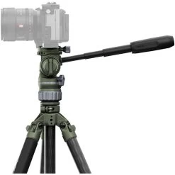Tilta Travel Video Fluid Head With 3-Stage Carbon Fiber Tripod Legs (Forest Green) -Pro Cam Shop 1723074823 IMG 2301449