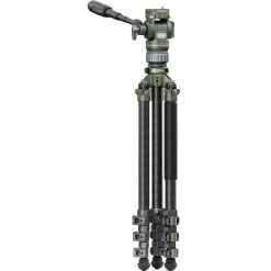 Tilta Travel Video Fluid Head With 3-Stage Carbon Fiber Tripod Legs (Forest Green) -Pro Cam Shop 1723074823 IMG 2301450