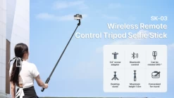 Ulanzi SK-03 Selfie Stick Tripod 1 6m W/ Bluetooth Shutter -Pro Cam Shop 18c4 324e 4530 b5a6 7e49c91e157a 34ca06c9 d6a0 4f58 9156 62a3d1abefe4