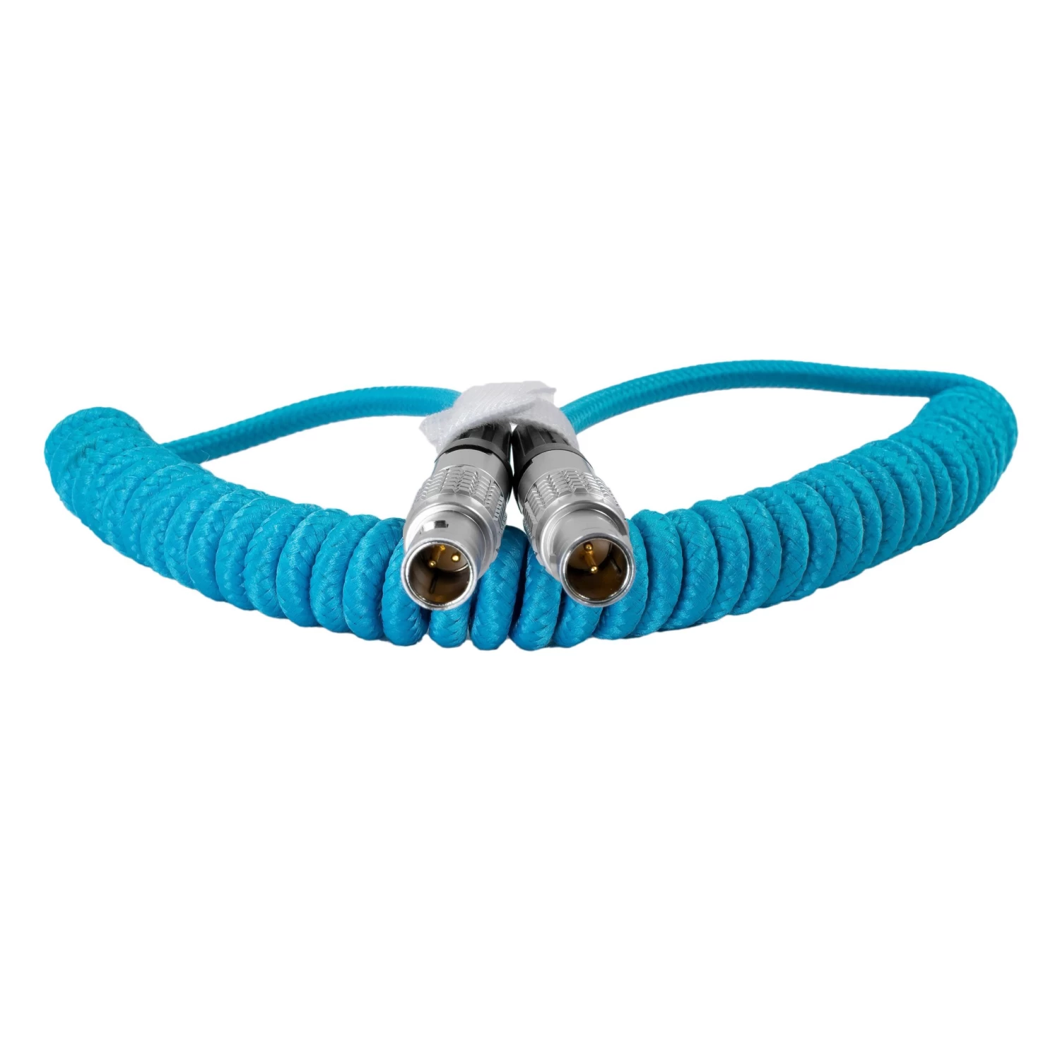Kondor Blue LEMO To LEMO 2 Pin 0B Male Coiled Power Cable For ARRI – Teradek 2 Kondor Blue LEMO To LEMO 2 Pin 0B Male Coiled Power Cable For ARRI – Teradek - Image 2