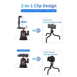 Ulanzi MT-11 Flexibel Tripod XL W/ Phone Holder -Pro Cam Shop 256d fa01 446a 8047 bbca2817062a
