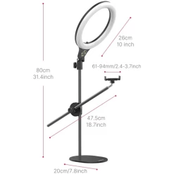 Ulanzi 10 Inch Ringlamp W/ Phone Holder -Pro Cam Shop 2f04 c615 4a0c 8af3 1fd5f28d1e4b 6019d439 71f0 4c09 b2d8 11613208b0ea