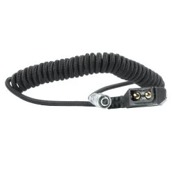Kondor Blue Coiled D-Tap To BMPCC 4K/6K Pro Power Cable For Blackmagic -Pro Cam Shop 3.KB WeipuBM4kCoil Bk FBM scaled 1