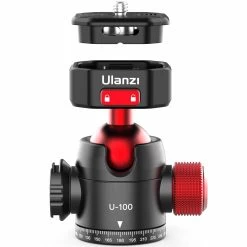 Ulanzi U-100 Rotatable Tripodkop W/ Ball Head (CLAW Serie) -Pro Cam Shop 4