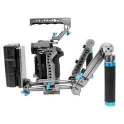 Kondor Blue Panasonic Lumix S1H Ultimate Rig (S1/S1R/S1H) -Pro Cam Shop 4.KB S1H URig scaled 1