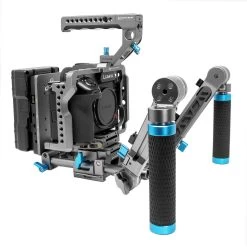 Kondor Blue Panasonic Lumix S1H Ultimate Rig (S1/S1R/S1H) -Pro Cam Shop 5.KB S1H URig scaled 1