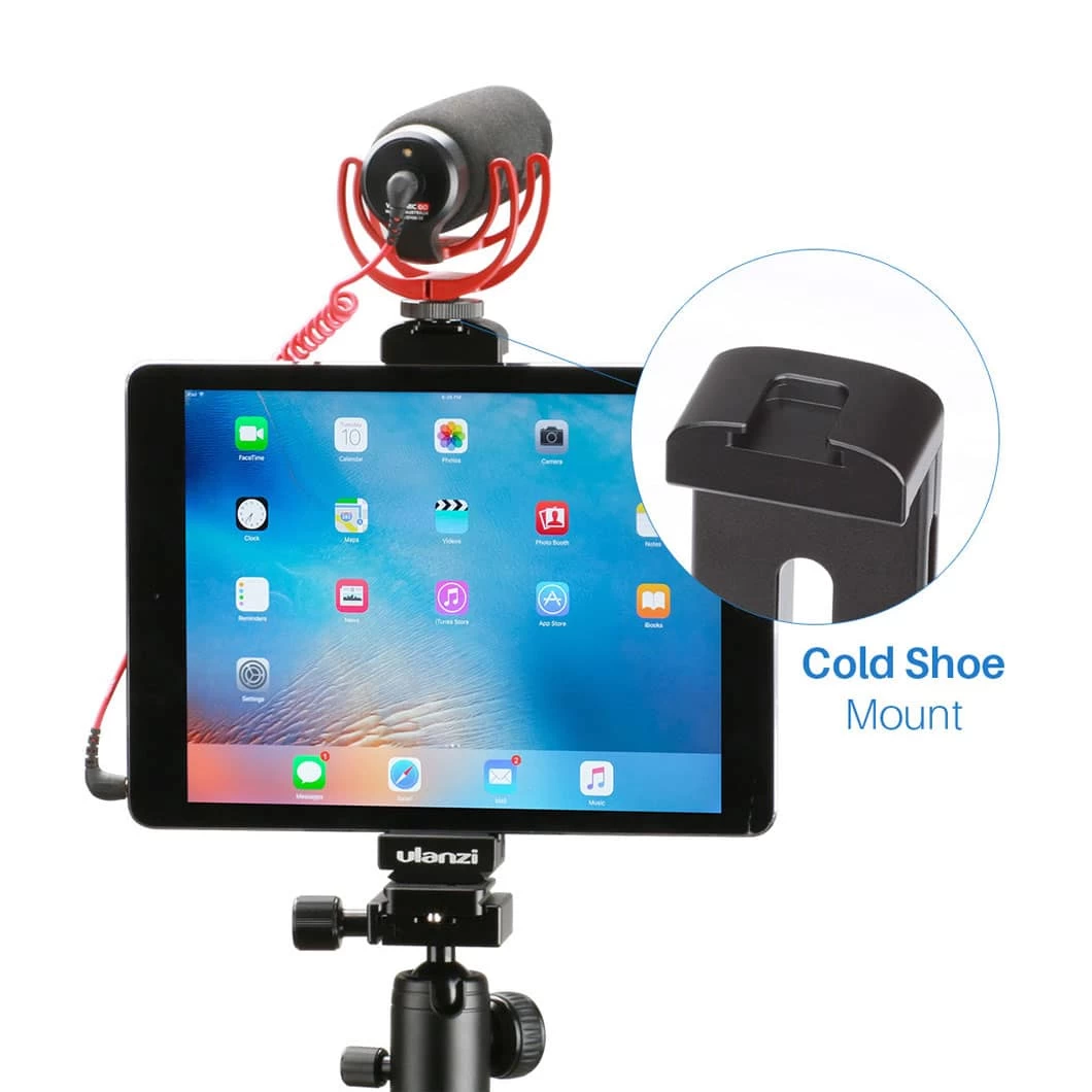 Ulanzi U-PAD Pro Tablet Holder Metal W/ Cold Shoe-Mount 4 Ulanzi U-PAD Pro Tablet Holder Metal W/ Cold Shoe-Mount - Image 4