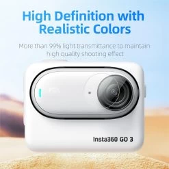 Telesin Screen Protector-Set Tempered Glass For Insta360 Go 3 -Pro Cam Shop 71M2NZfCUhL. AC SL1500