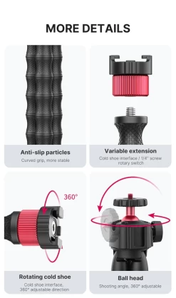 Ulanzi Octopus Vlog Kit: Tripod Phone Holder Mic + Lamp -Pro Cam Shop 9576 fd33 4c54 b977 8e1e30970119 aa61c849 046c 463b 9b9c 5a63baf66ac2