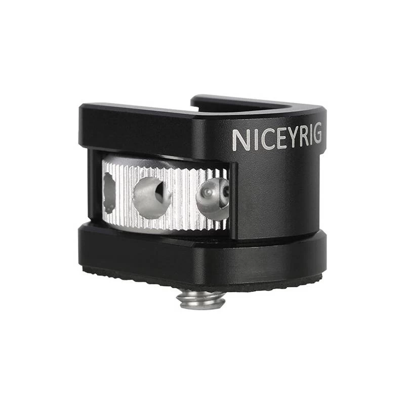 Niceyrig Cold Shoe Mount With 1/4″-20 Screw 1 Niceyrig Cold Shoe Mount With 1/4″-20 Screw