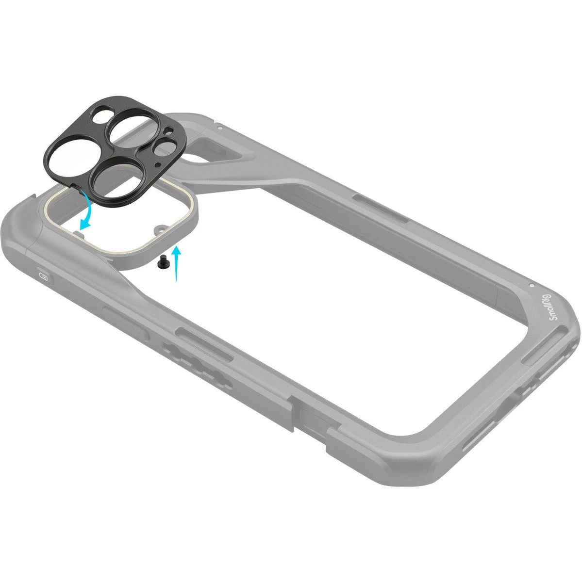 SmallRig 17mm Threaded Lens Back Mount Plate For IPhone 15 Pro Max / 15 Pro Cage 4 SmallRig 17mm Threaded Lens Back Mount Plate For IPhone 15 Pro Max / 15 Pro Cage - Image 4