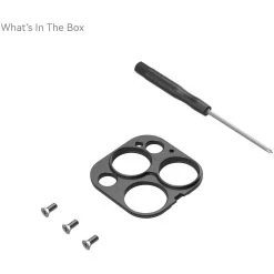 SmallRig 17mm Threaded Lens Back Mount Plate For IPhone 15 Pro Max / 15 Pro Cage 9 SmallRig 17mm Threaded Lens Back Mount Plate For IPhone 15 Pro Max / 15 Pro Cage -Pro Cam Shop D255501 05