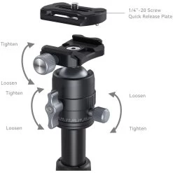 SmallRig Aluminum Mini Tripod VT-20 -Pro Cam Shop D257931 04