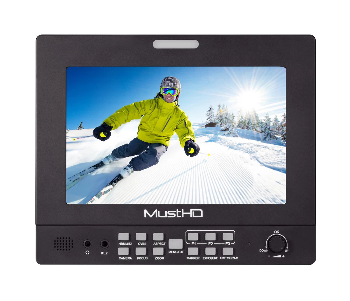 MustHD M703H 7″ Monitor (F970 Battery Plate) 1 MustHD M703H 7″ Monitor (F970 Battery Plate)