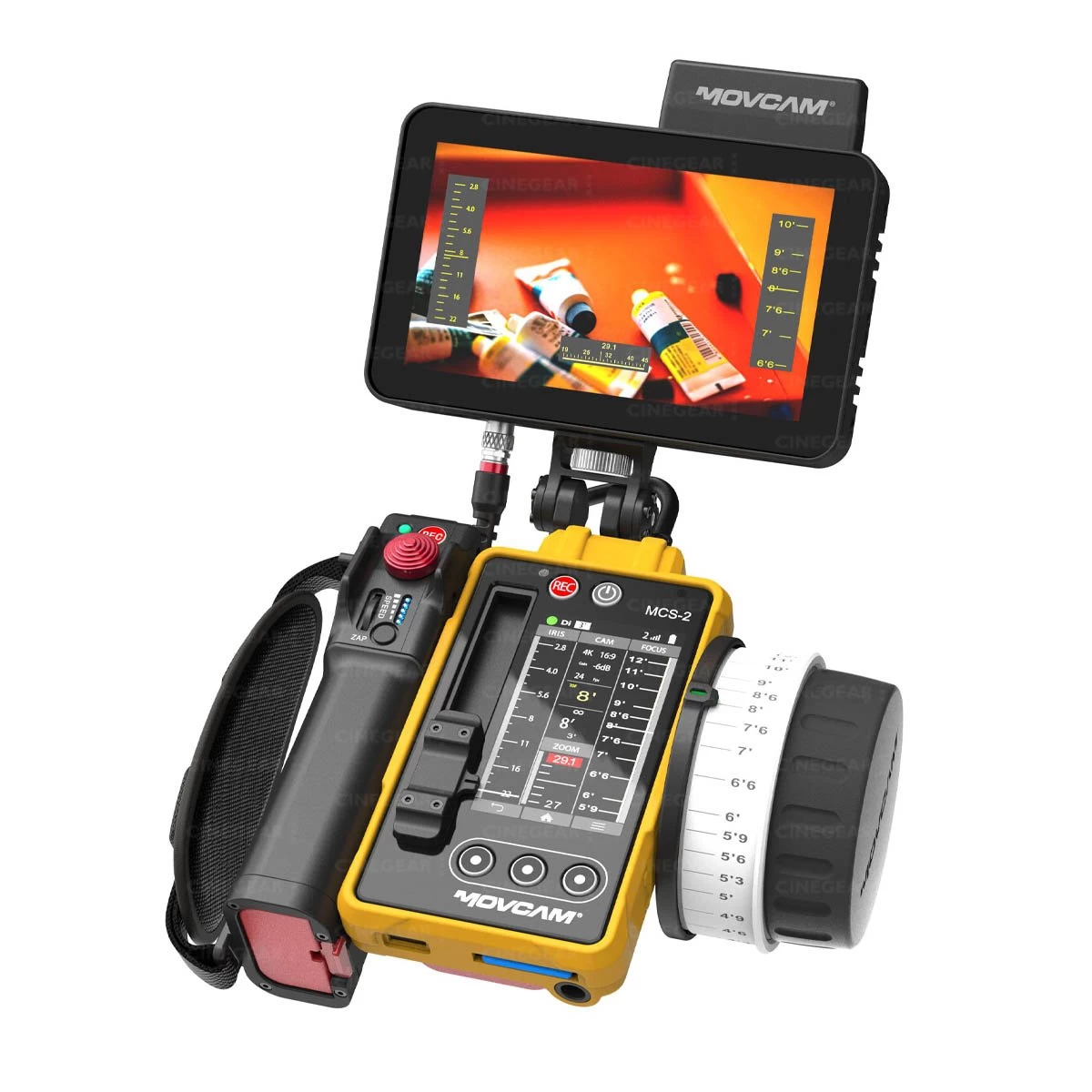 Movcam MCS-2 Base Kit 3-Axis Lens Control System 4 Movcam MCS-2 Base Kit 3-Axis Lens Control System - Image 4