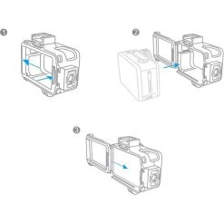 PGYTECH Camera Cage For DJI Osmo Action -Pro Cam Shop P 11B 010 03