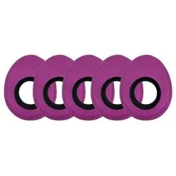 OPENMOON Oval Large Viewfinder Eyecushion (Ultrasuede /5packs) – 8 Different Colors -Pro Cam Shop Purple 1