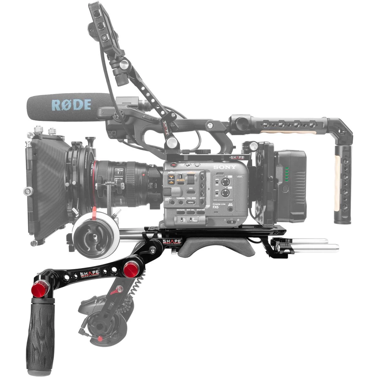 Shape FX6BR Baseplate And Handle For Sony FX6 1 Shape FX6BR Baseplate And Handle For Sony FX6