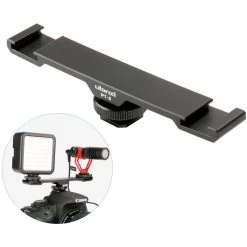 Ulanzi PT-2 Dual Cold Shoe Mount For Camera EN Smartphone