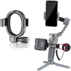 Ulanzi Uurig R037 Double Cold Shoe-Houder For Osmo Mobile