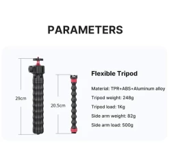 Ulanzi MT-52 Octopus Flexibel Tripod W/ 2 Armen -Pro Cam Shop a6e5 0ec7 411c 9dc8 63ce48c0864e 88d0e2ea 59cb 4ef3 8661 9ab064fd2dbc